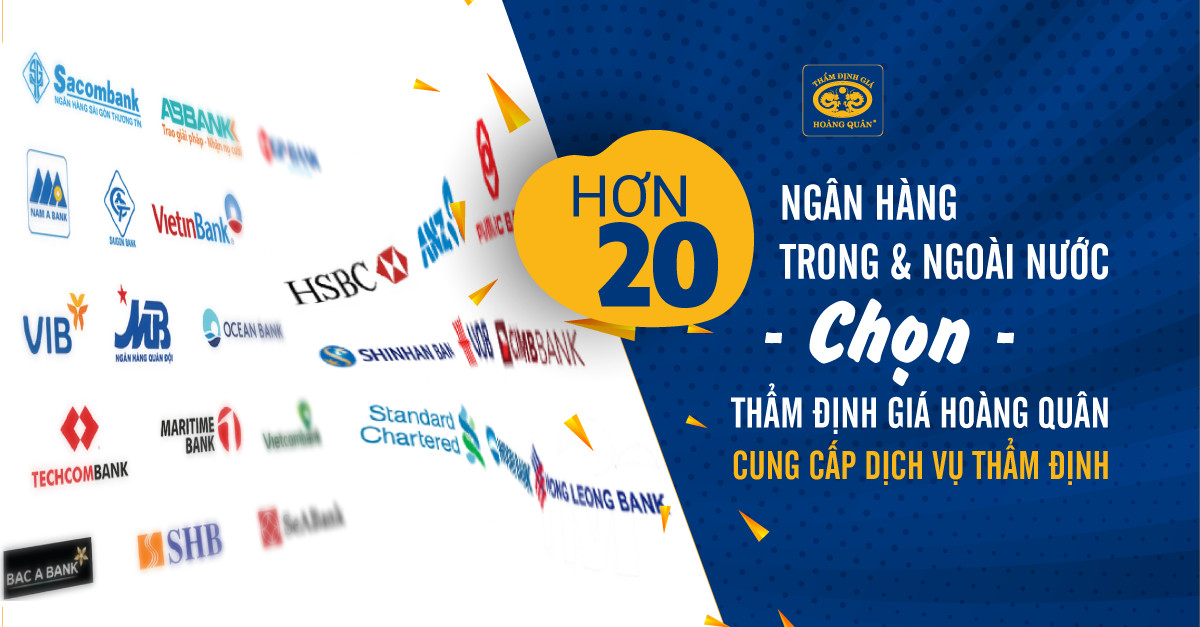 HQA hợp tác thẩm định với hơn 20 ngân hàng trong & ngoài nước