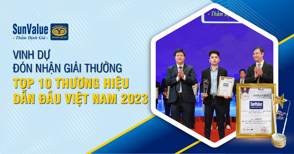 HQA nhận giải thưởng Top 10 Thương hiệu dẫn đầu Việt Nam 2023