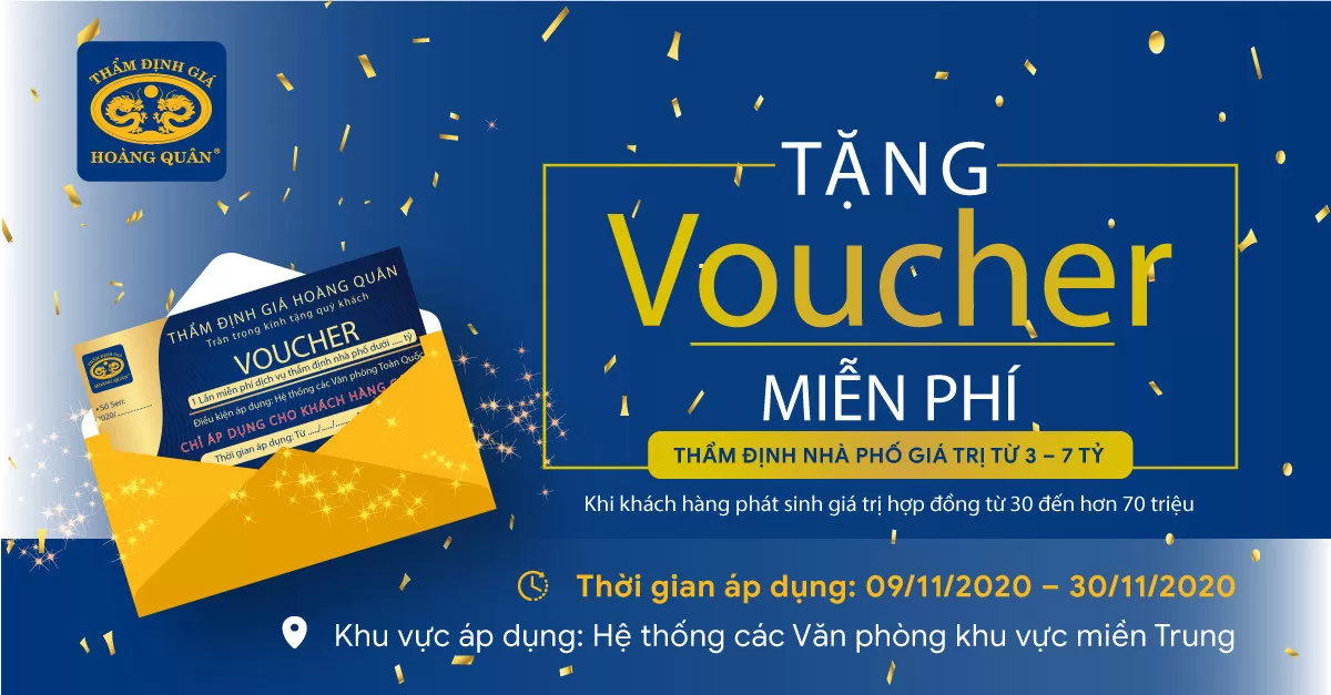 ƯU ĐÃI TẶNG VOUCHER THẨM ĐỊNH MIỄN PHÍ CHO KHÁCH HÀNG