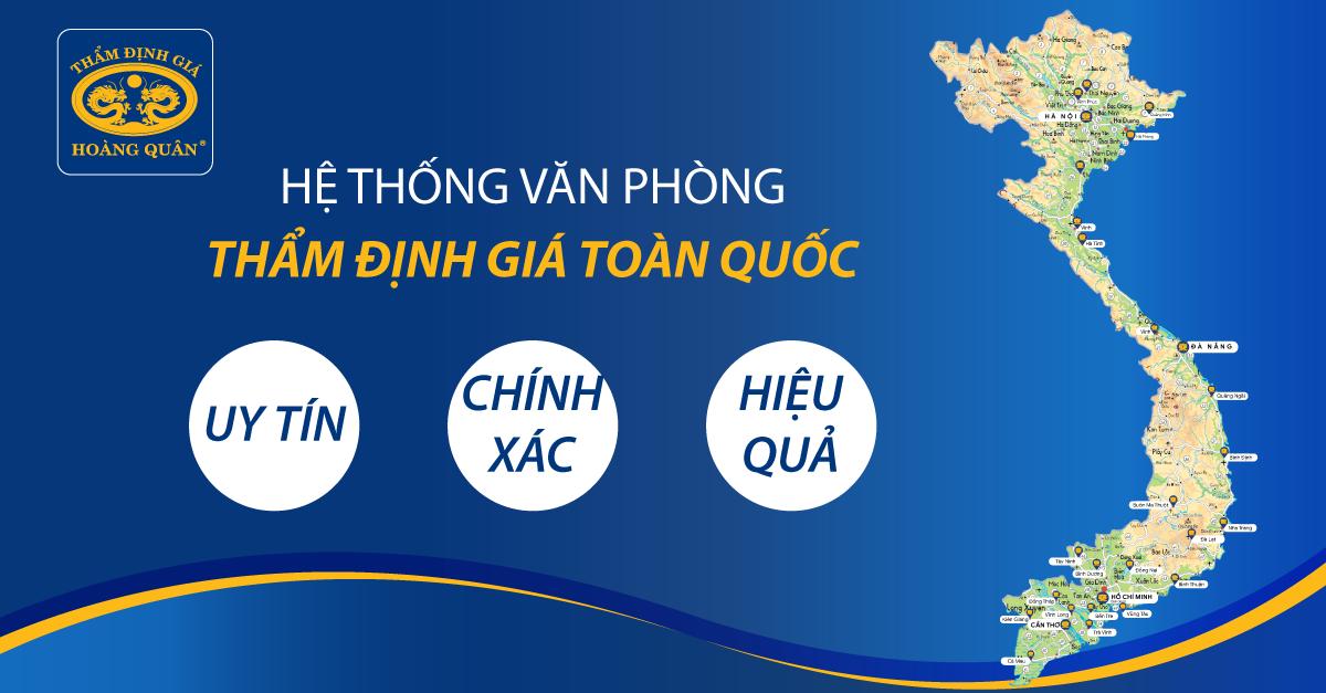 HỆ THỐNG VĂN PHÒNG THẨM ĐỊNH GIÁ TOÀN QUỐC 