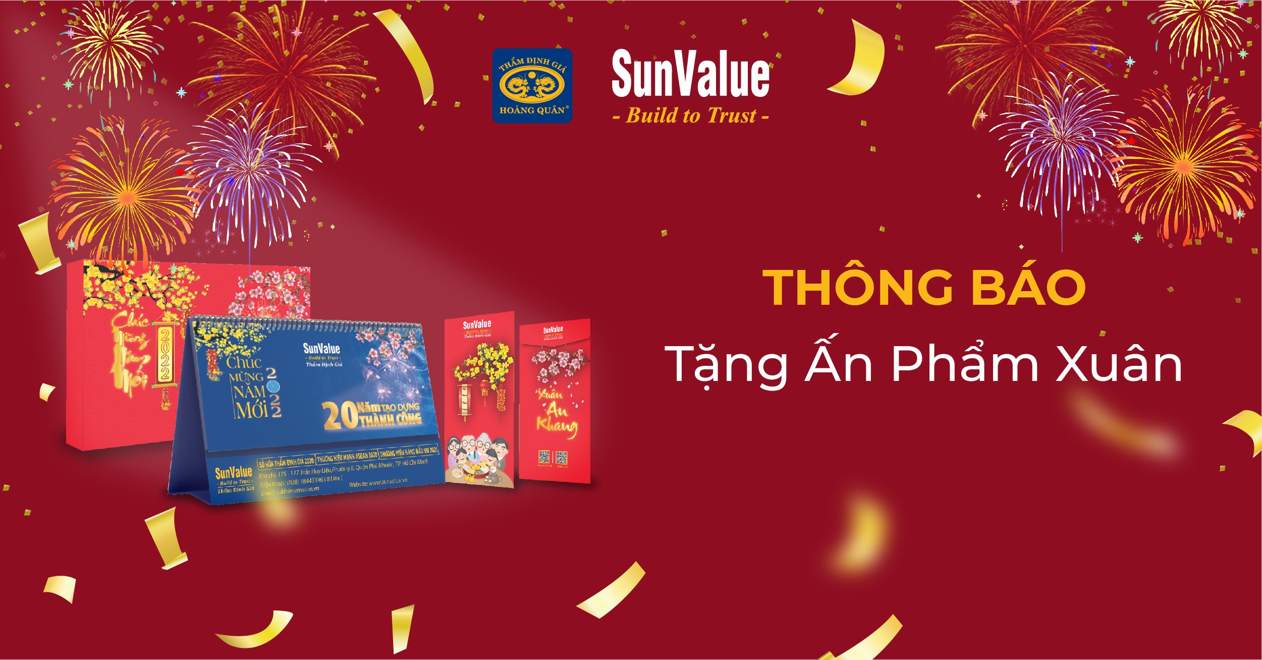 THÔNG BÁO TẶNG ẤN PHẨM XUÂN 2022