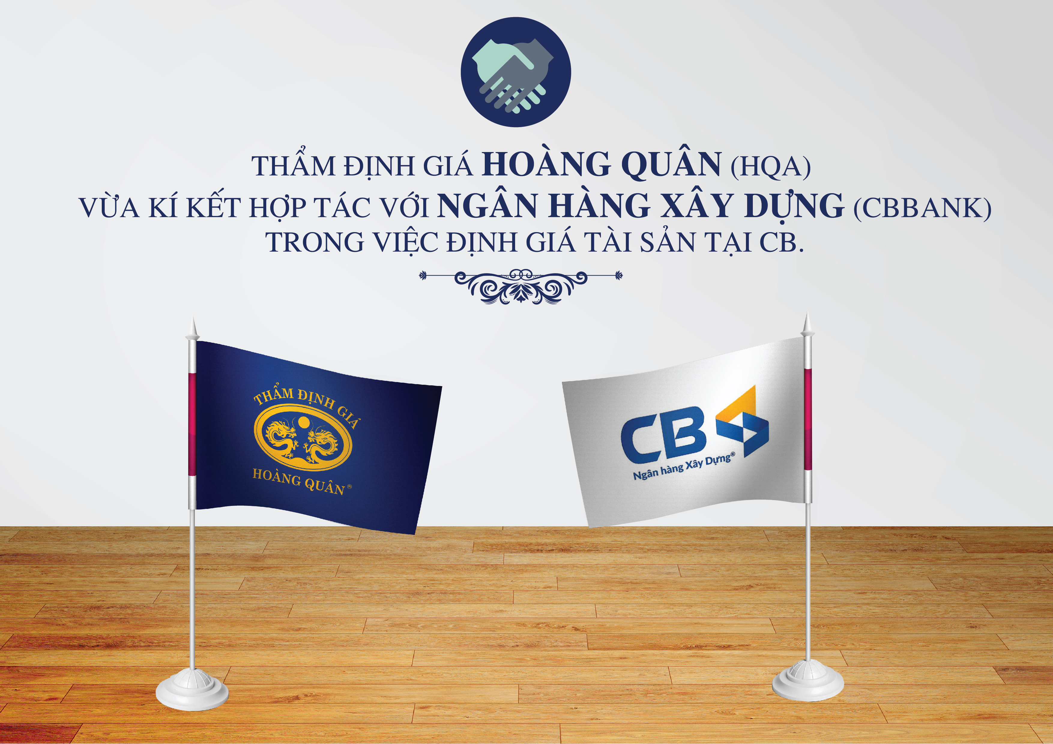 HQA ký kết hợp tác thẩm định giá tài sản với CB Bank