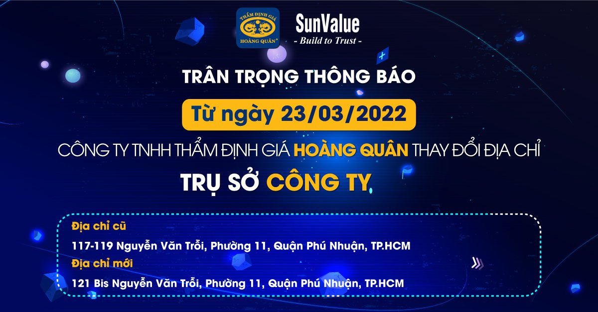 THÔNG BÁO THAY ĐỔI ĐỊA CHỈ TRỤ SỞ CÔNG TY