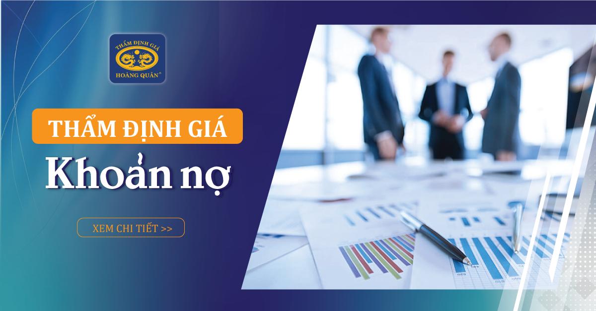 Thẩm định giá khoản nợ