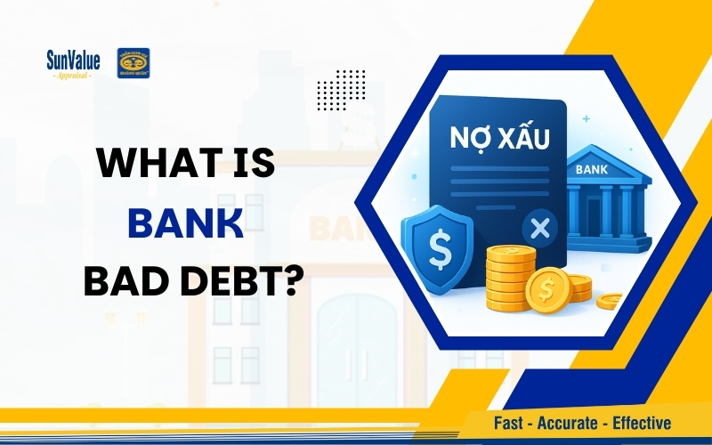 Bad debt is defined by the State Bank of Vietnam as loans that are overdue by 90 days or more or are considered substandard with a high risk of default