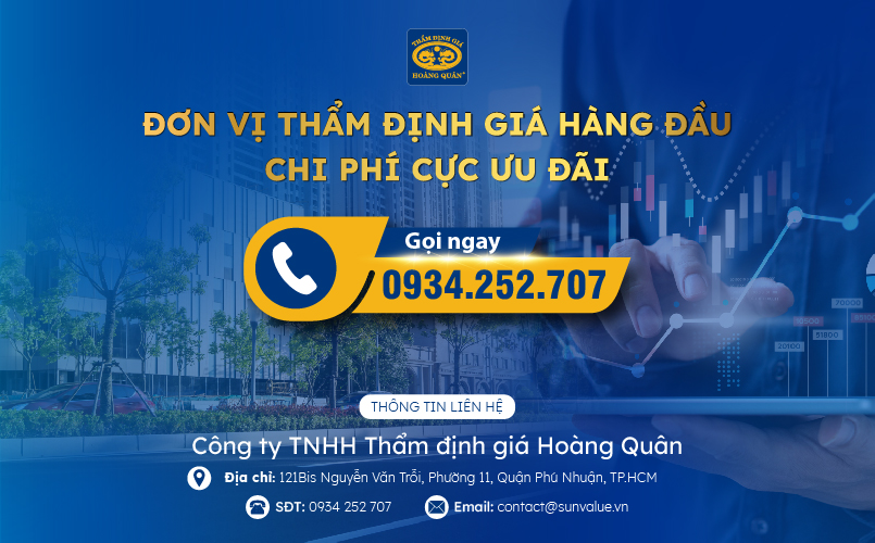 Thẩm định giá Hoàng Quân - Đơn vị thẩm định giá hàng đầu, chi phí cực ưu đãi