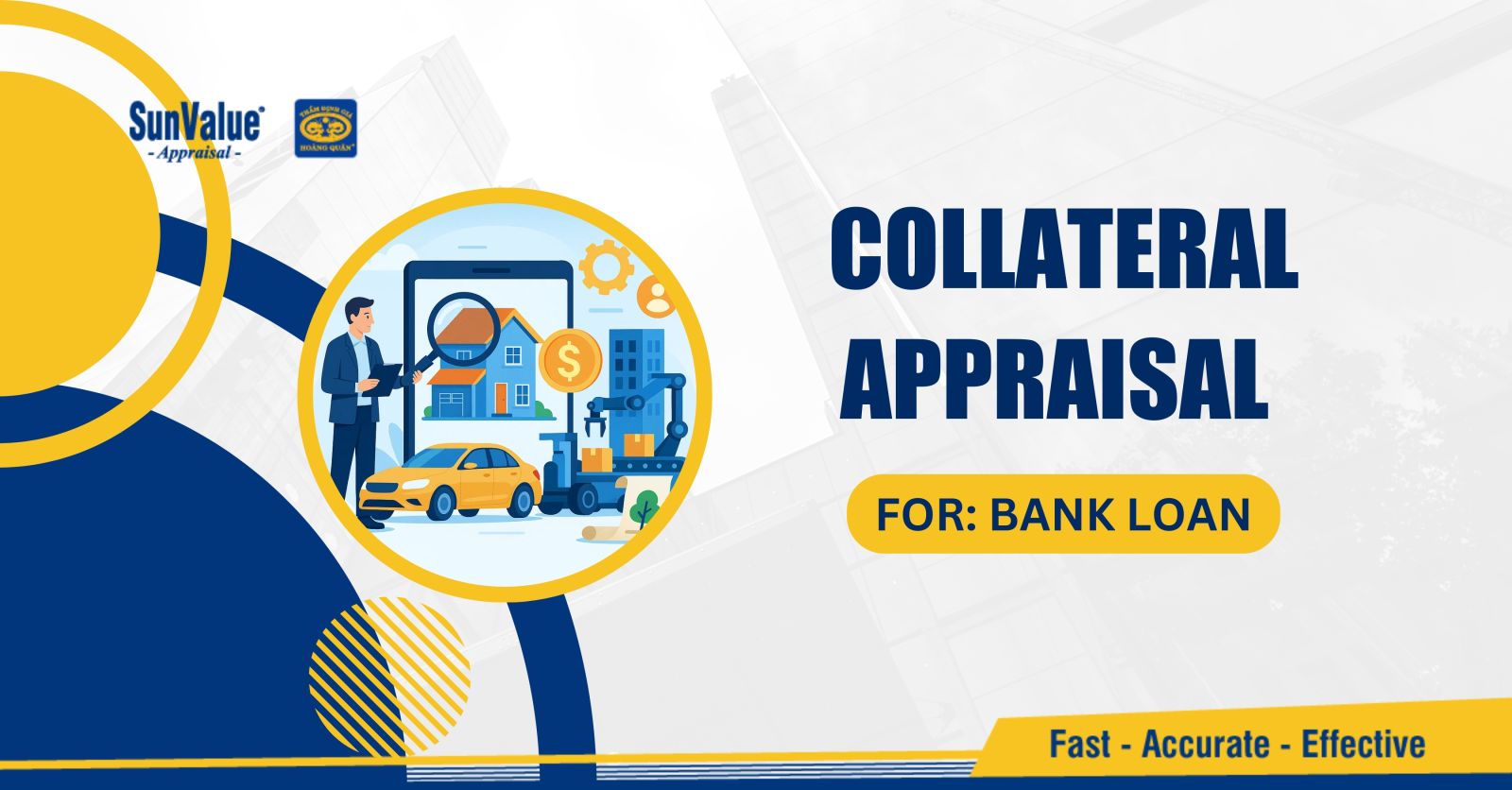 Collateral appraisal plays an essential role in objectively determining the value of assets used as security