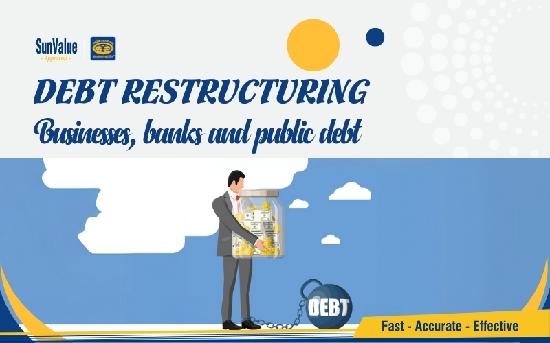 Debt restructuring for businesses, banks and public debt
