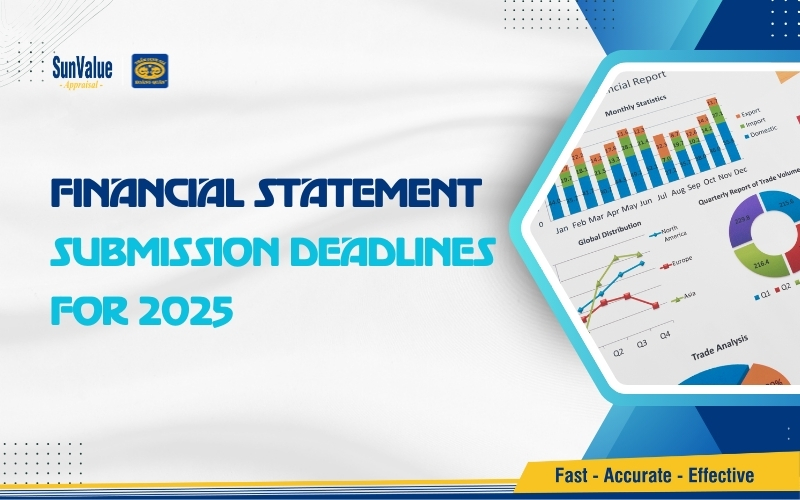 Financial statement submission deadlines for 2025