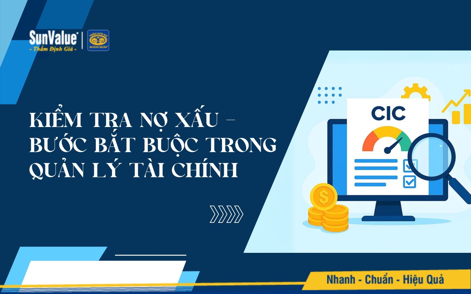 Vì sao kiểm tra nợ xấu là bước bắt buộc trong quản lý tài chính