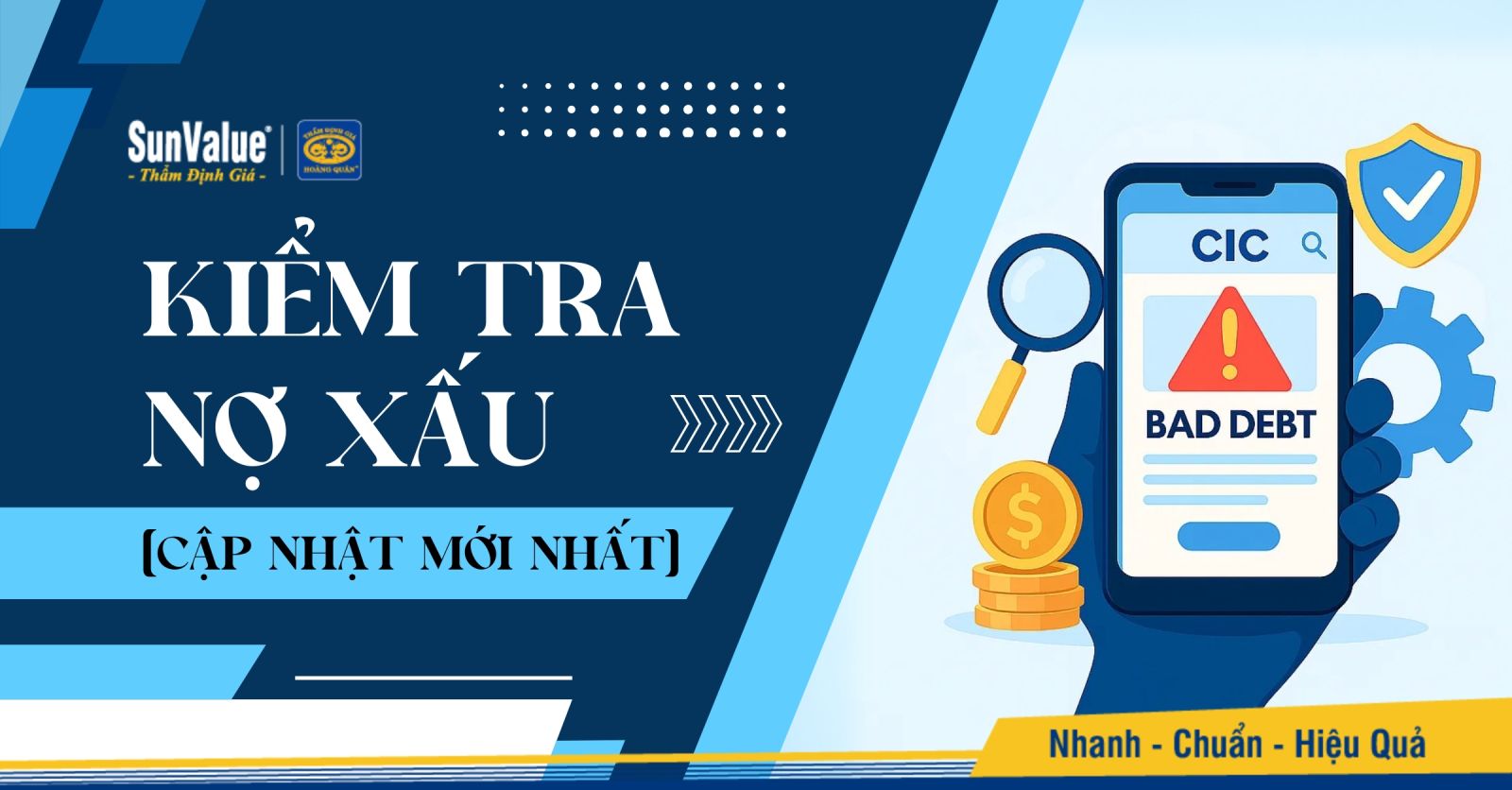 Kiểm tra nợ xấu là bước quan trọng để cá nhân và doanh nghiệp đảm bảo khả năng vay vốn, mua bán hoặc đầu tư