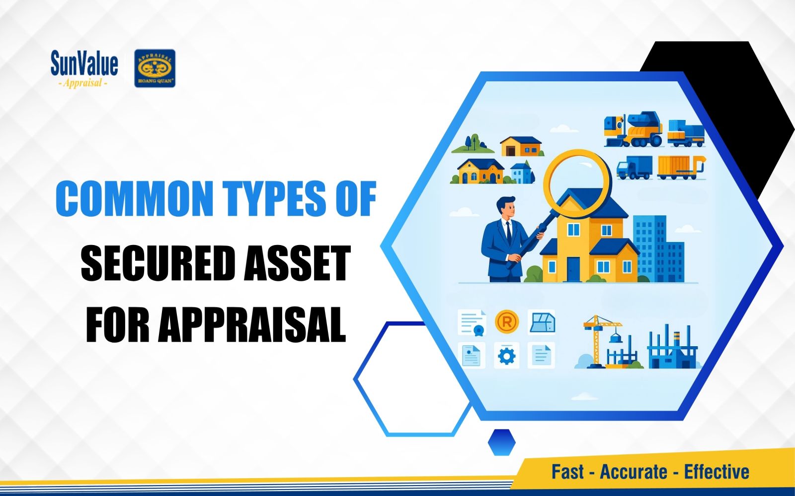 Secured asset appraisal is crucial in all lending transactions