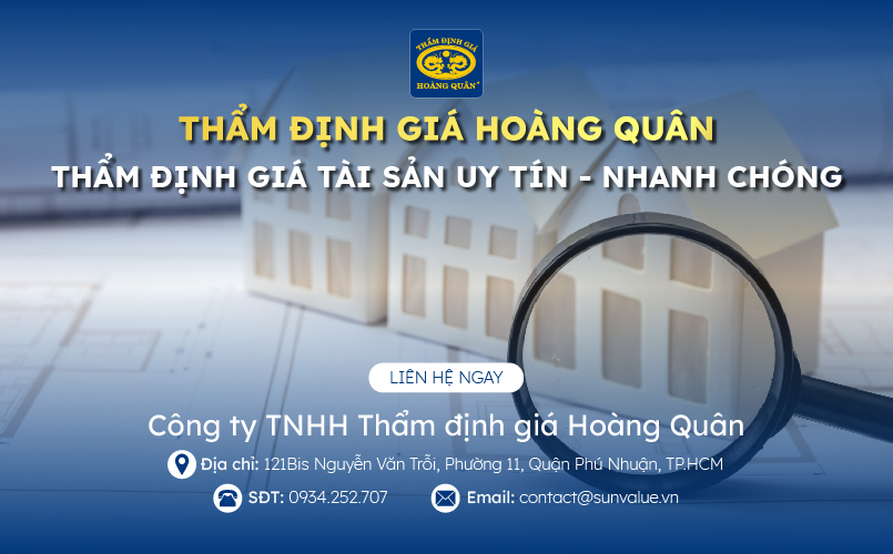 Thẩm định giá Hoàng Quân - Đơn vị cung cấp dịch vụ thẩm định tài sản uy tín nhất Việt Nam