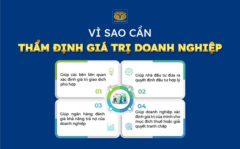 Vai trò của thẩm định giá trị doanh nghiệp