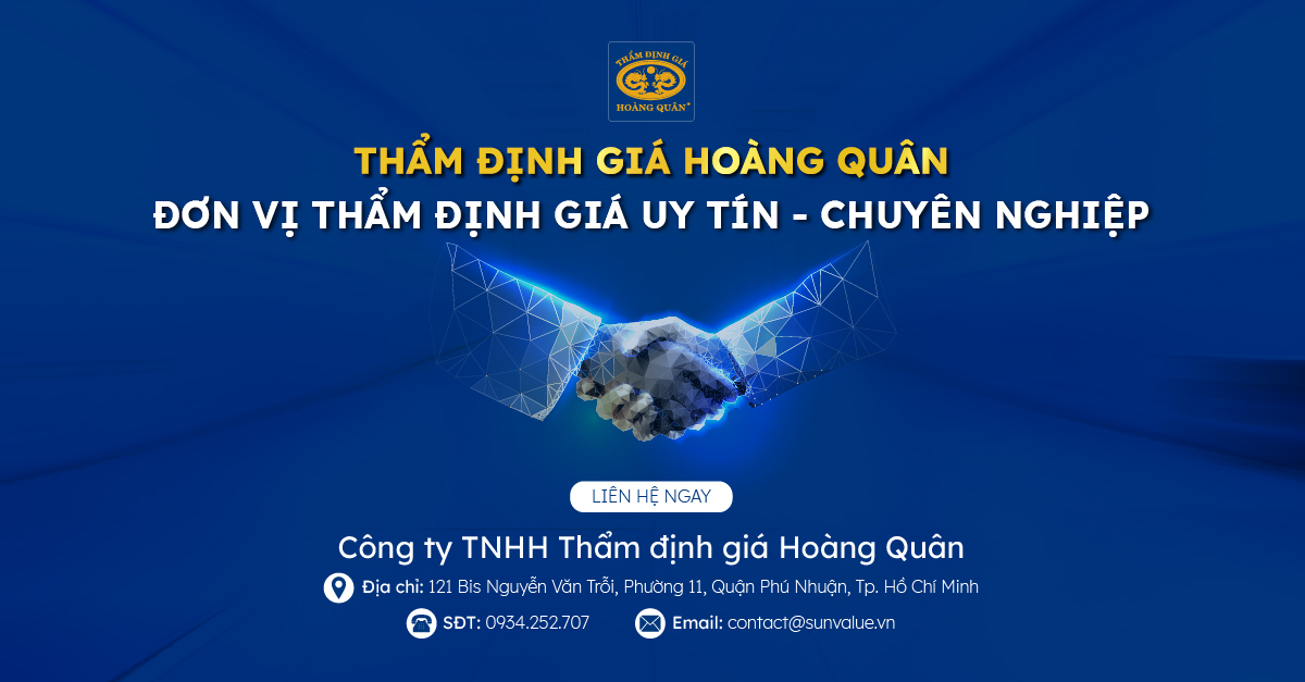 Thẩm định giá Hoàng Quân - Đơn vị thẩm định giá uy tín được nhiều tổ chức tài chính, ngân hàng tin tưởng hợp tác